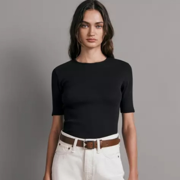 Rag&Bone ribbed Tee - Picture 3 of 10